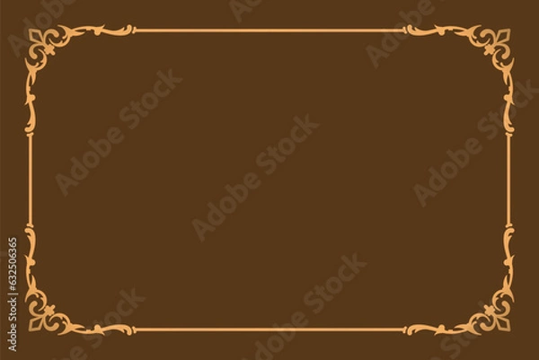 Obraz Vintage frame illustration