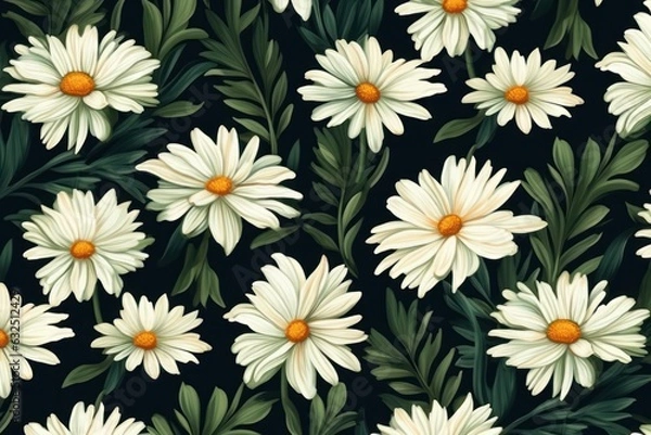 Fototapeta flower background, Generative AI