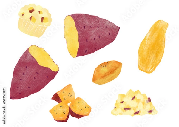 Obraz サツマイモのスイーツ