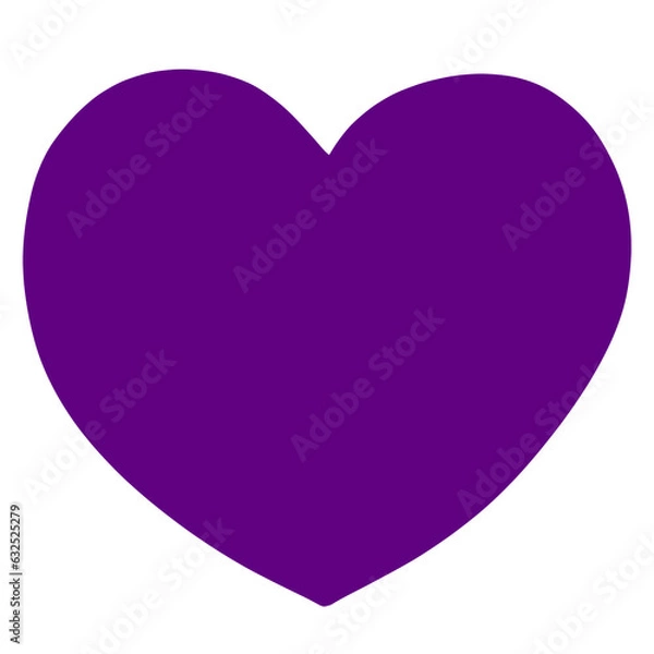Obraz purple heart