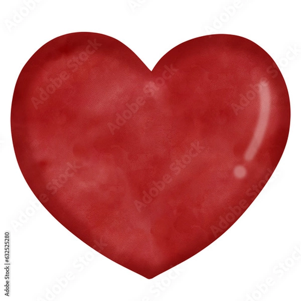 Obraz red heart