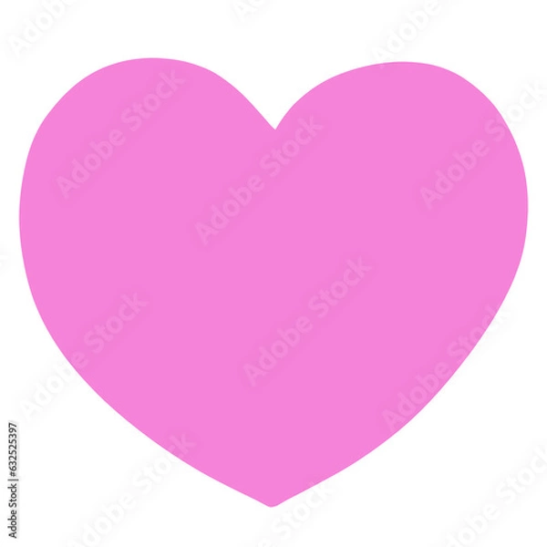 Obraz pink heart