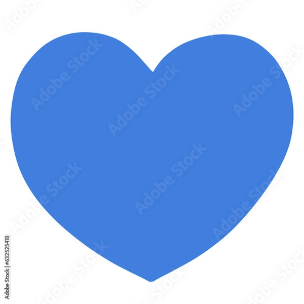 Obraz blue heart