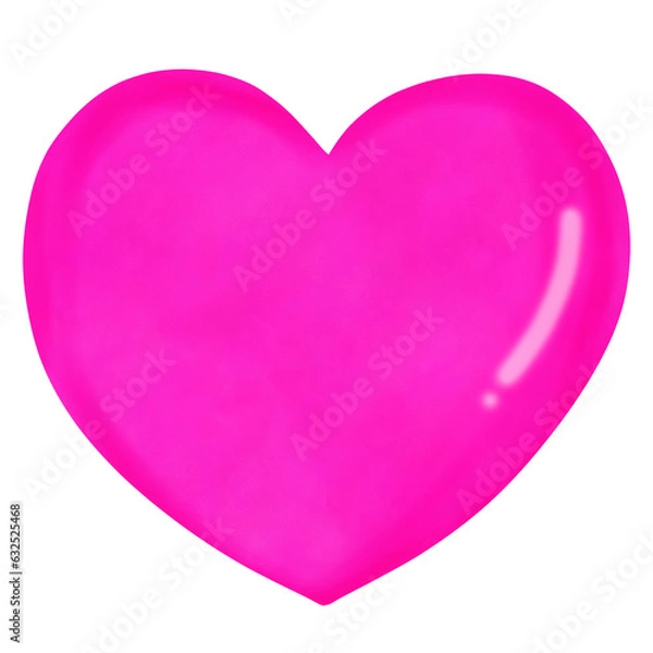 Obraz pink heart 