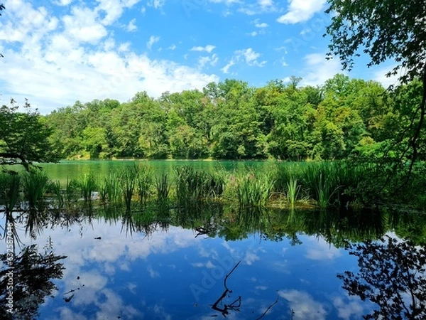 Obraz Landschaft am Hochrhein