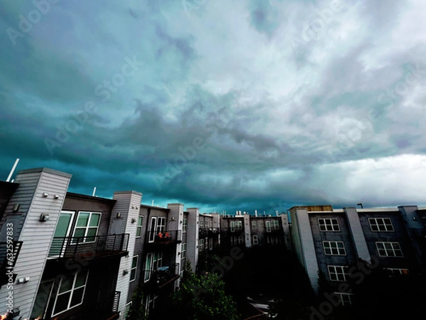 Obraz Summer storm sky, August 2023