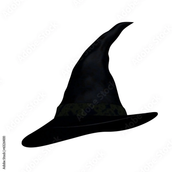 Obraz Black witch hat