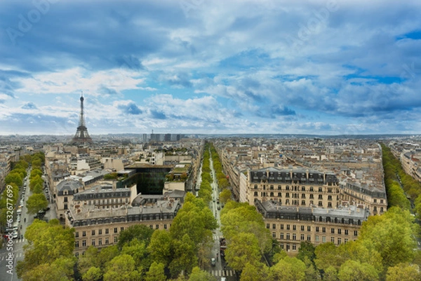 Fototapeta eiffel tower