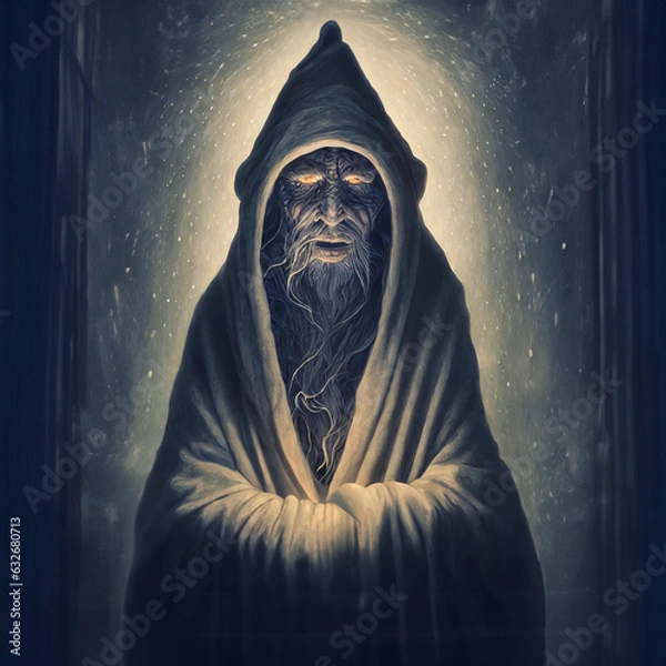 Obraz wizard in the dark