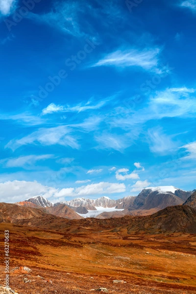 Fototapeta Snow Mountains Desert