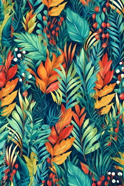 Fototapeta 植物イメージ背景,Generative AI AI画像