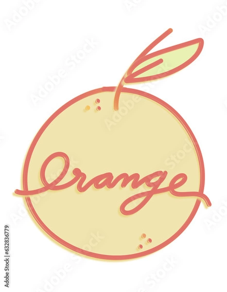 Obraz Orange