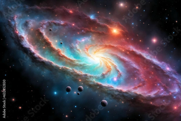 Fototapeta Weltraum, Space