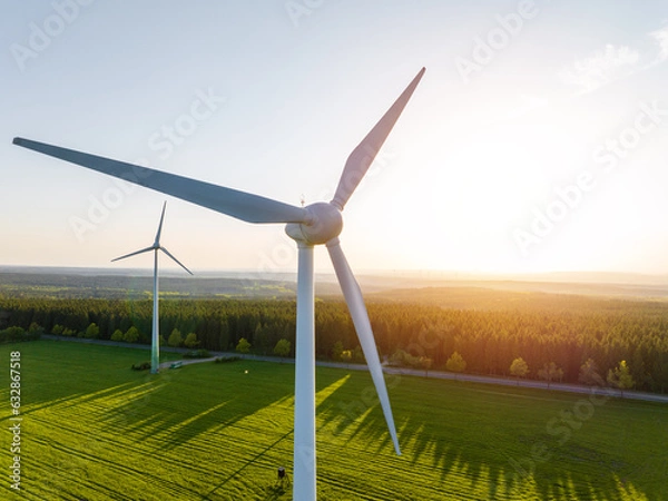 Fototapeta Wind power