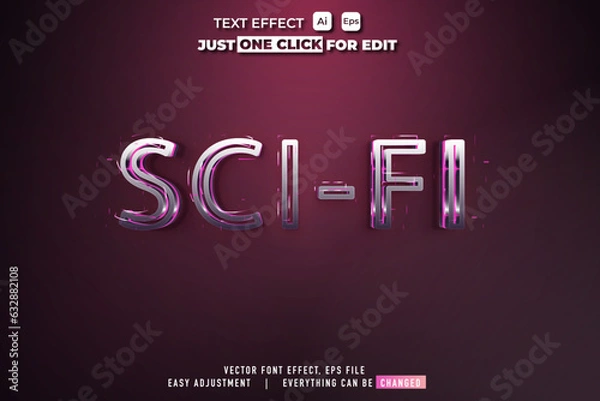 Fototapeta FREE EDITABLE TEXT EFFECT