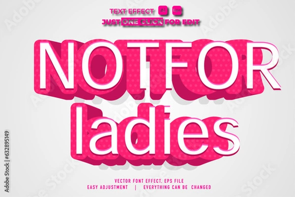 Fototapeta FREE EDITABLE TEXT EFFECT HD