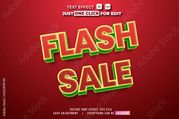 Fototapeta FREE EDITABLE TEXT EFFECT HD