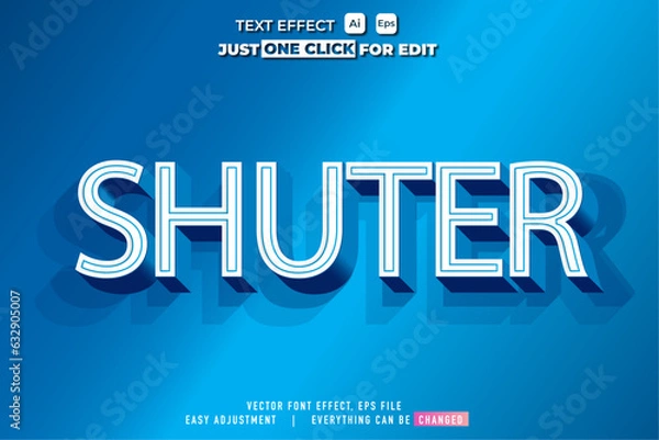 Fototapeta FREE EDITABLE TEXT EFFECT HD