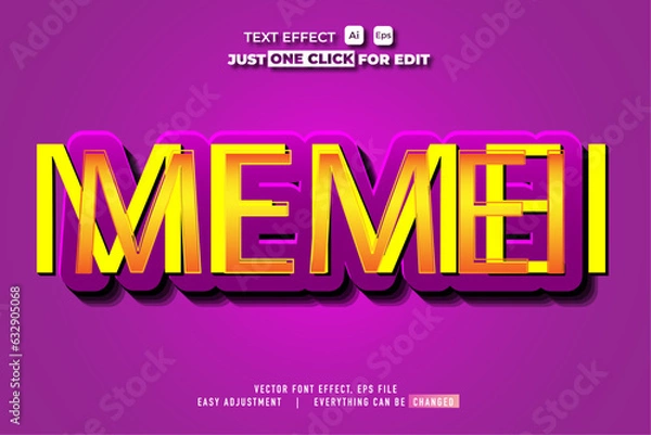 Fototapeta FREE EDITABLE TEXT EFFECT HD