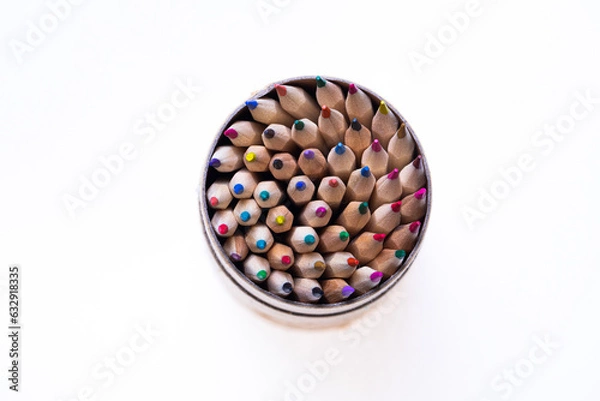 Obraz pencils in a cup
