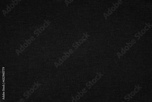 Obraz black textile fabric texture background