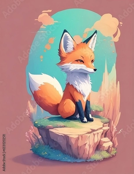 Obraz Cute fox