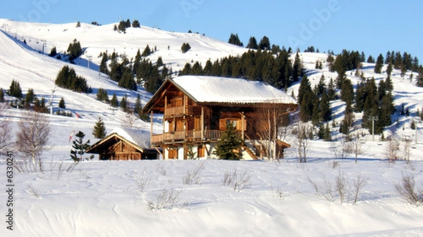 Obraz chalet savoyard