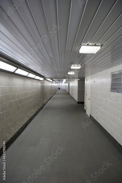 Fototapeta corridor in a building
