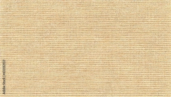 Fototapeta woven texture pattern in jute hessian sackcloth canvas. Generative in ai