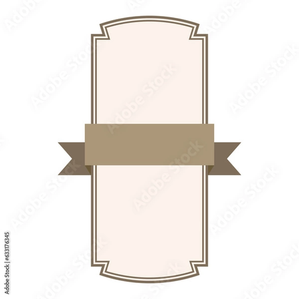 Fototapeta Vintage Label