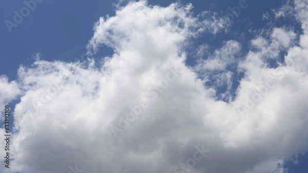 Obraz blue sky with clouds