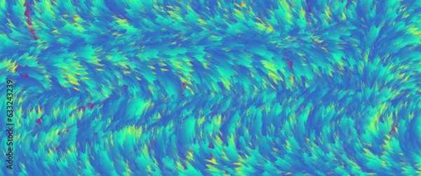 Obraz Rainbow coloured watercolour texture background 