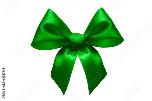 Fototapeta Green bow