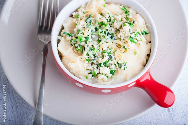 Obraz Fish pie with celery root