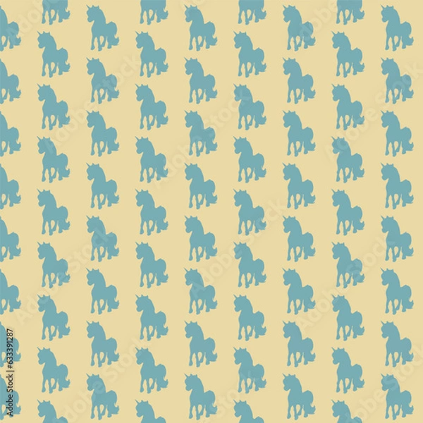 Fototapeta Animal, fabric pattern, book, gift wrapping paper, seamless fabric pattern.