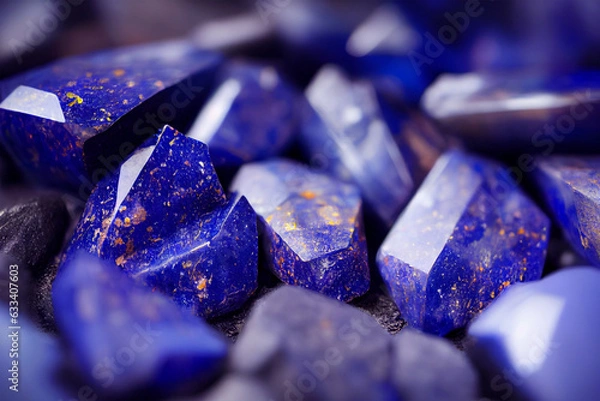 Obraz Lapis Lazuli gemstone background