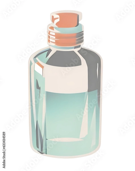 Obraz bottle vector, generative ai