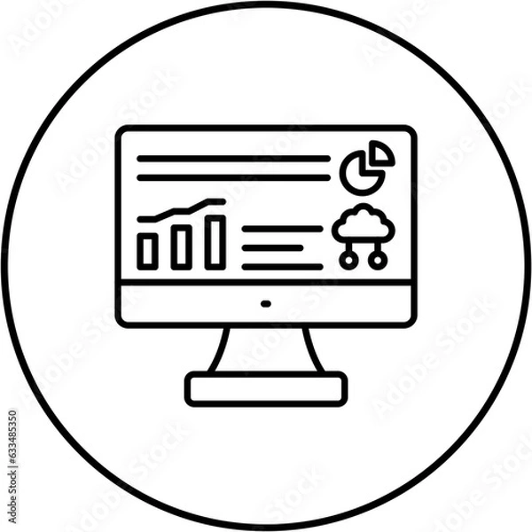 Obraz Data Analytics Icon