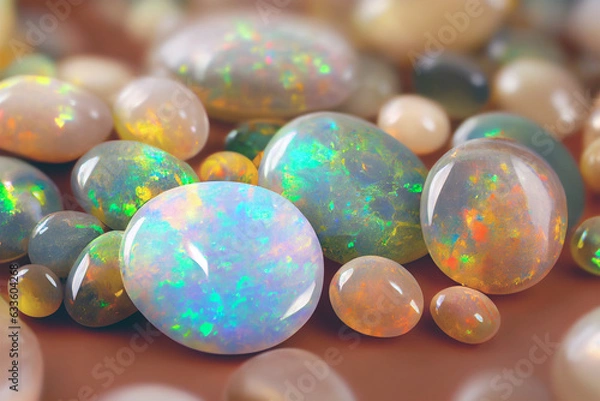 Fototapeta opal gemstone background