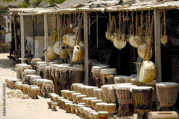 Obraz musical instruments, senegal