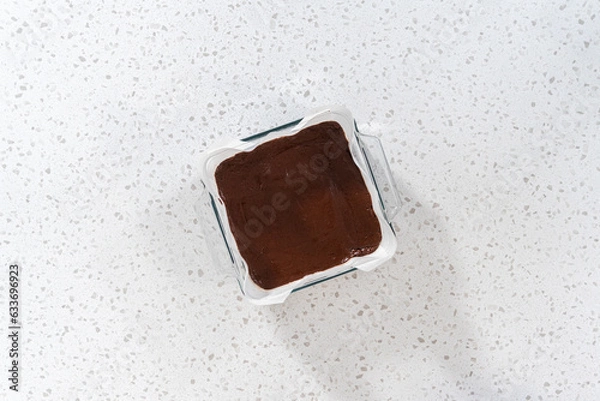 Obraz Homemade plain fudge