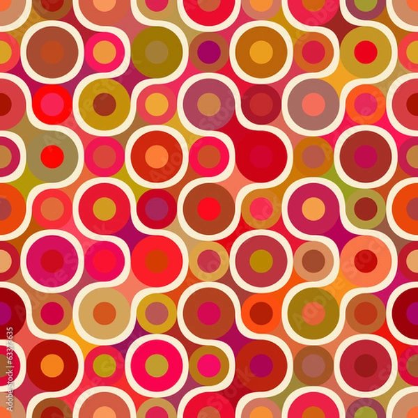 Obraz Connected circles