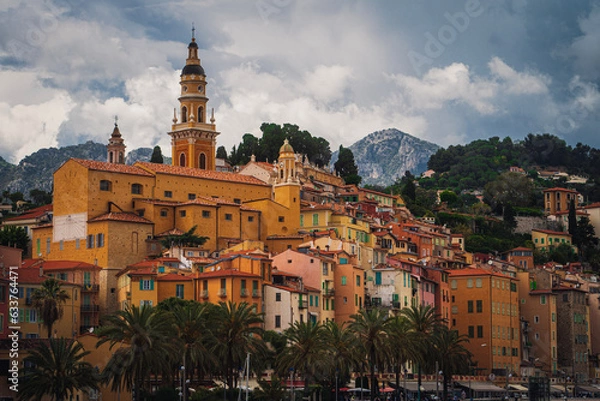 Obraz view of the old town of kotor