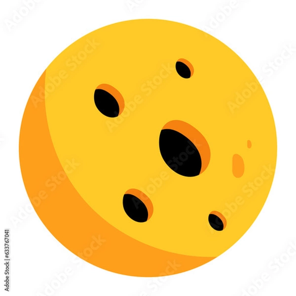 Fototapeta Yellow Moon 