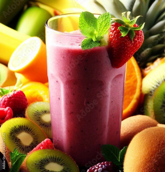 Fototapeta smoothie
