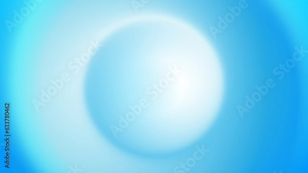 Fototapeta abstract blue circle smooth gradient background. vector illustration