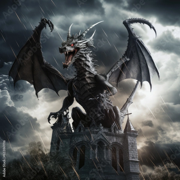 Obraz Black Dragon Rage