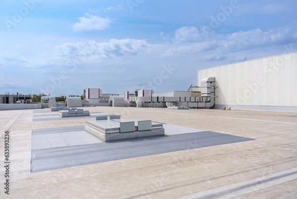 Fototapeta Multizone air conditioning and ventilation system