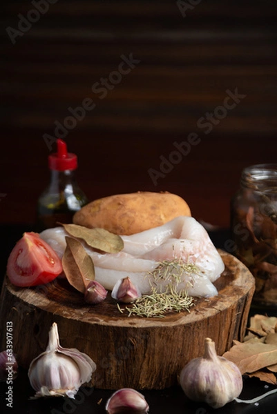 Obraz Peixe Empanado com Batatas frita