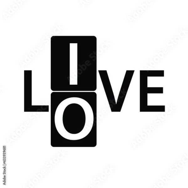 Fototapeta Live Love concept 